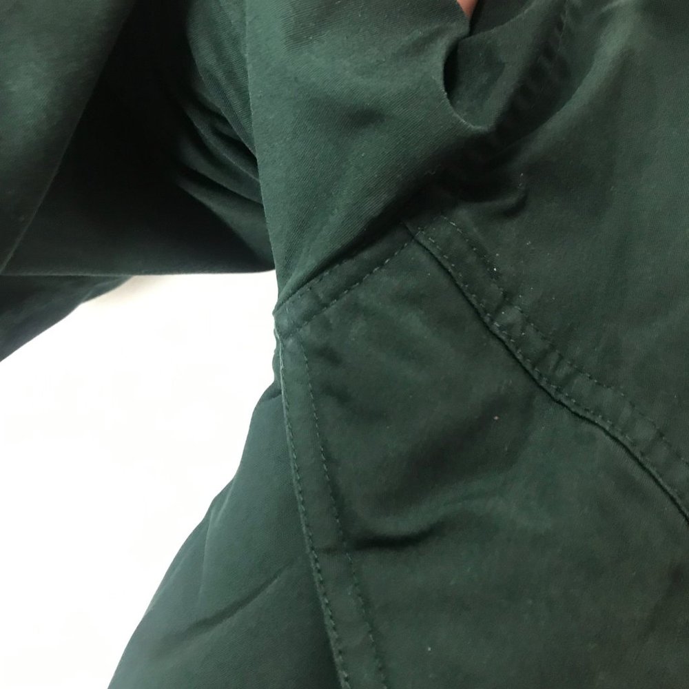 Coleman outdoor vintage zip up jacket medium green warm work parka - Picture 9 of 10